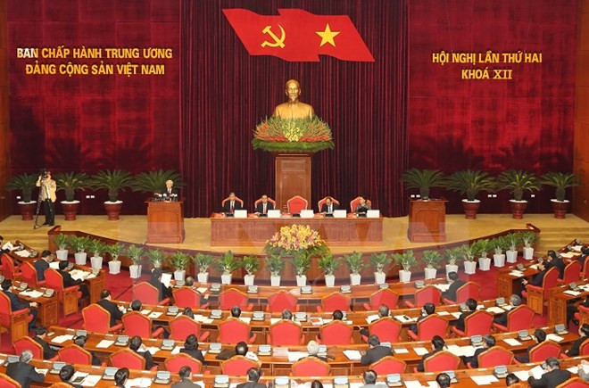 12th Party Central Committee convenes second meeting ảnh 1 12th Party Central Committee convenes second meeting ảnh 1