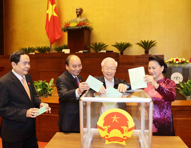 Vuong Dinh Hue elected as Chairman of NA, National Election Council ảnh 3 Vuong Dinh Hue elected as Chairman of NA, National Election Council ảnh 3