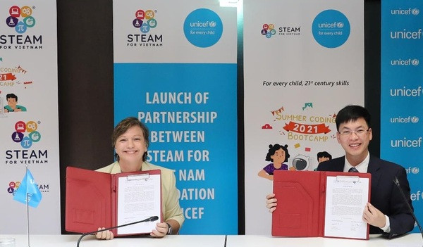 UNICEF partnership brings equitable STEAM learning opportunities to Vietnamese children ảnh 1