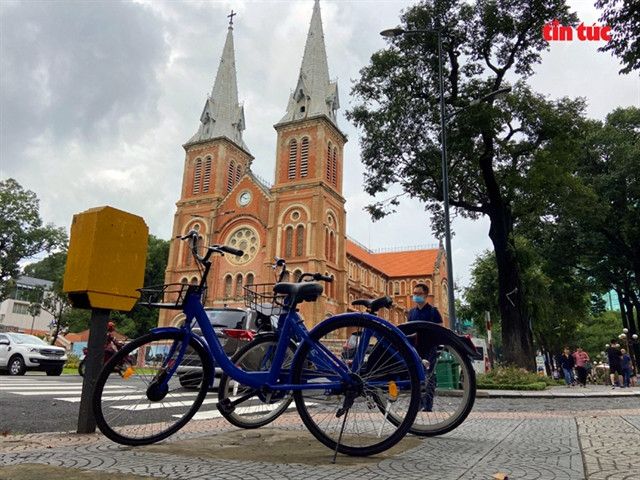 HCM City sets up public rental sites for bicycles ảnh 1 HCM City sets up public rental sites for bicycles ảnh 1