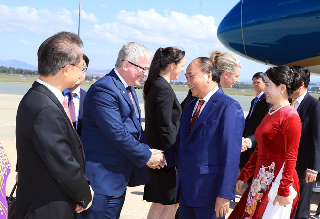 Prime Minister Nguyen Xuan Phuc begins Australia visit ảnh 1 Prime Minister Nguyen Xuan Phuc begins Australia visit ảnh 1