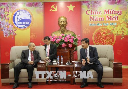 Cambodian religions ministry’s delegation visits Binh Duong ảnh 1