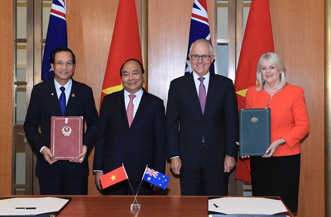Joint statement on establishment of Vietnam-Australia strategic partnership ảnh 1 Joint statement on establishment of Vietnam-Australia strategic partnership ảnh 1