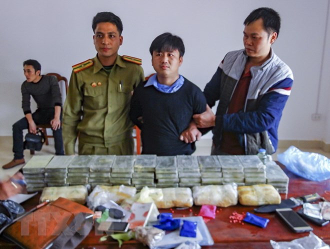 Dien Bien police uncover cross-border drugs trafficking ring ảnh 1 Dien Bien police uncover cross-border drugs trafficking ring ảnh 1