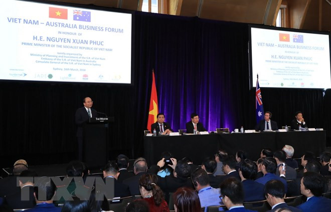 PM Nguyen Xuan Phuc urges Australian businesses to invest in Vietnam ảnh 2 PM Nguyen Xuan Phuc urges Australian businesses to invest in Vietnam ảnh 2