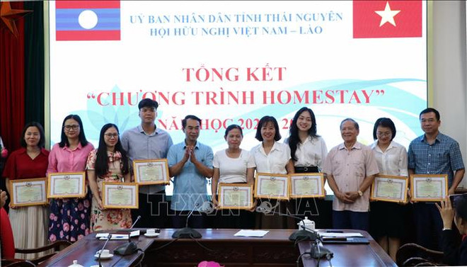 "Homestay programme" helps Lao students better Vietnamese language skills ảnh 1 "Homestay programme" helps Lao students better Vietnamese language skills ảnh 1