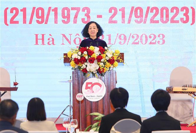 Ceremony marks 50th anniversary of Vietnam-Japan diplomatic relations ảnh 2
