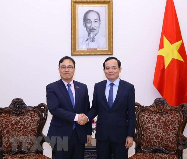 Deputy PM hosts new RoK Ambassador ảnh 1