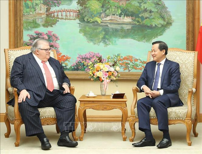 Deputy PM receives General Manager of Bank for International Settlements ảnh 2 Deputy PM receives General Manager of Bank for International Settlements ảnh 2