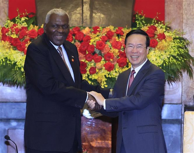 President welcomes leader of National Assembly of People's Power of Cuba ảnh 1 President welcomes leader of National Assembly of People's Power of Cuba ảnh 1