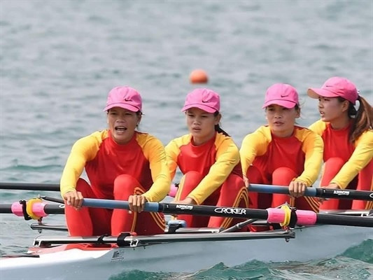 ASIAD 2023: Vietnamese rowers secure four tickets to finals ảnh 1