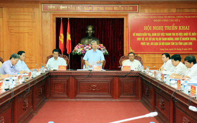 Anti-corruption activities in Lang Son province examined ảnh 1