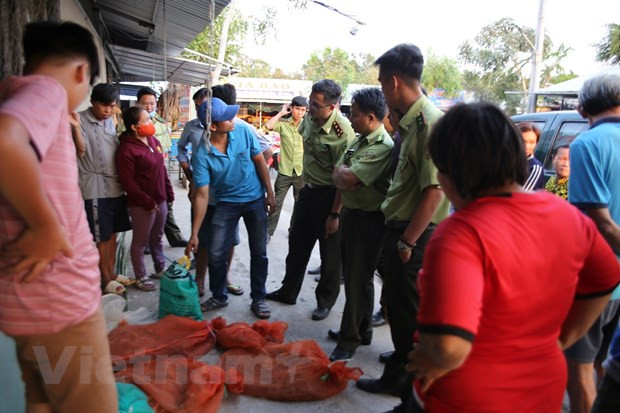Forest protection forces crack down on country’s largest wildlife market ảnh 3 Forest protection forces crack down on country’s largest wildlife market ảnh 3