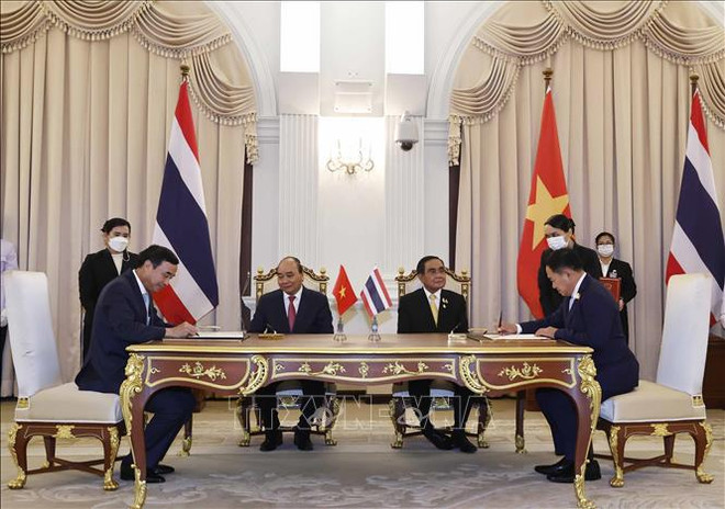 Vietnam, Thailand issue joint statement ảnh 1