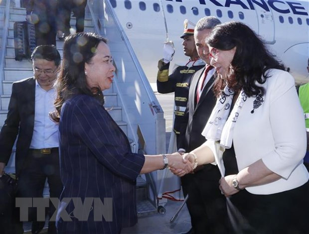 Vice President arrives in Tunisia for 18th Francophonie Summit ảnh 1