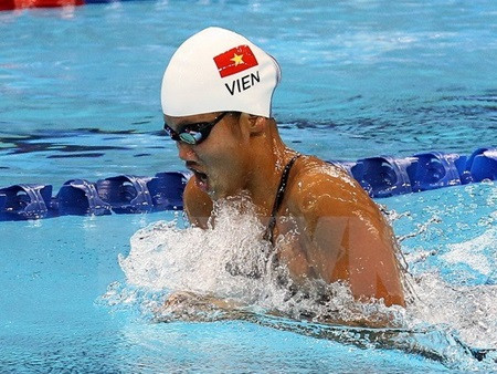 Swimmer Anh Vien to compete again in FINA World Cup ảnh 1