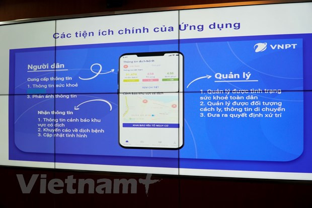 Health declaration apps launched in support of COVID-19 combat ảnh 1
