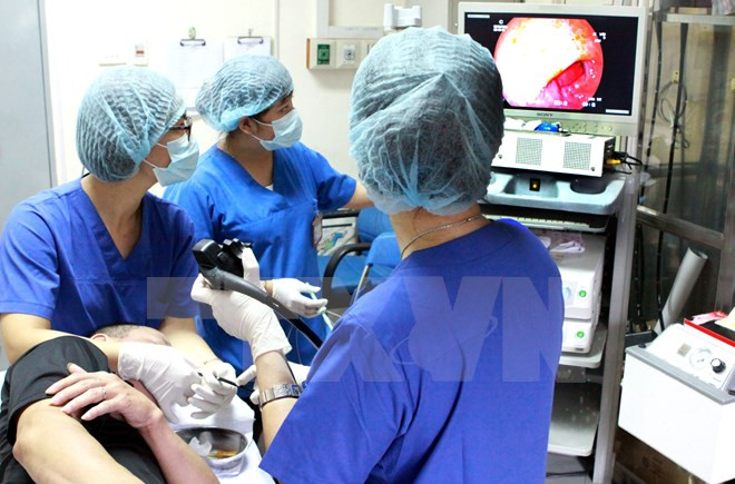 Hanoi promotes high-tech application in health care ảnh 1 Hanoi promotes high-tech application in health care ảnh 1