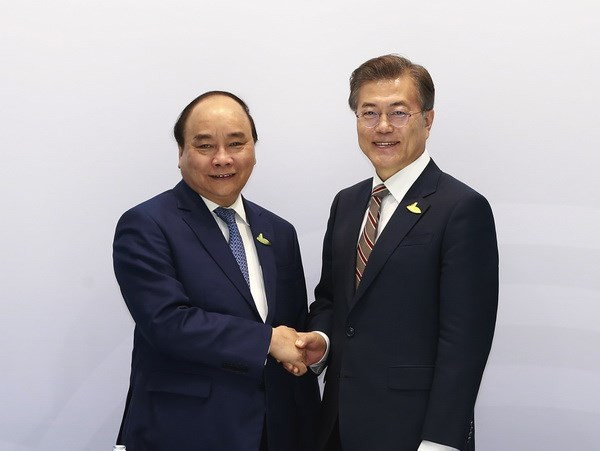 Vietnamese PM meets leaders of RoK, Australia in Hamburg ảnh 1