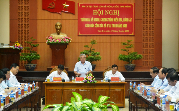 Committee inspects Quang Nam’s anti-corruption ảnh 1 Committee inspects Quang Nam’s anti-corruption ảnh 1