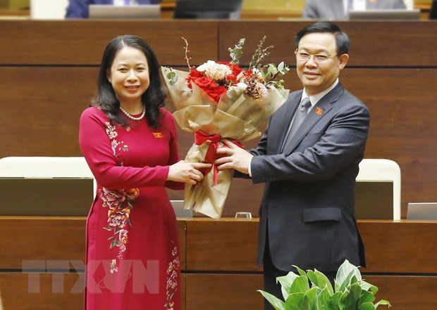 Vo Thi Anh Xuan elected Vice State President of Vietnam ảnh 1 Vo Thi Anh Xuan elected Vice State President of Vietnam ảnh 1