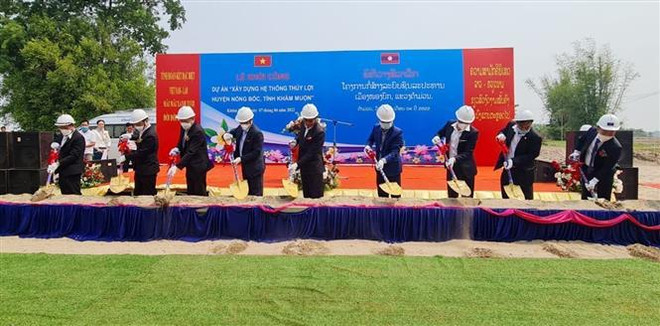 Vietnam helps Laos develop irrigation system ảnh 1