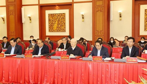 Politburo discusses review of resolution on Hanoi Capital Region’s development ảnh 3 Politburo discusses review of resolution on Hanoi Capital Region’s development ảnh 3