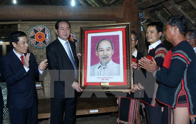 President attends ethnic groups’ cultural day ảnh 1 President attends ethnic groups’ cultural day ảnh 1