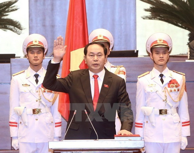World leaders congratulates new President Tran Dai Quang ảnh 1