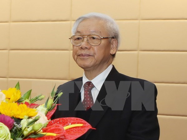 Party General Secretary leaves for Indonesia, Myanmar visit ảnh 1