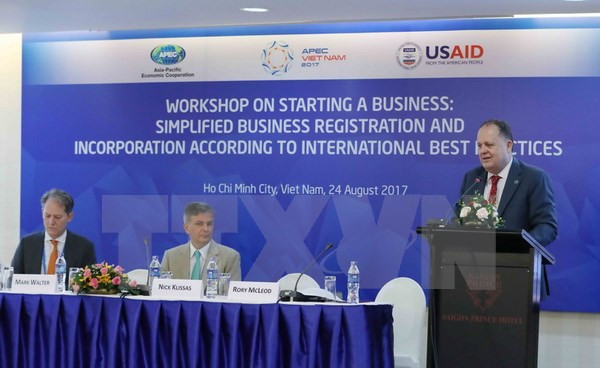 APEC workshop discusses simplifying business registration procedures ảnh 1