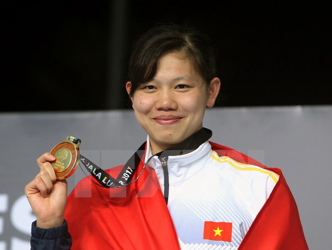 SEA Games 29: Swimmer Vien wins another gold for Vietnam ảnh 1