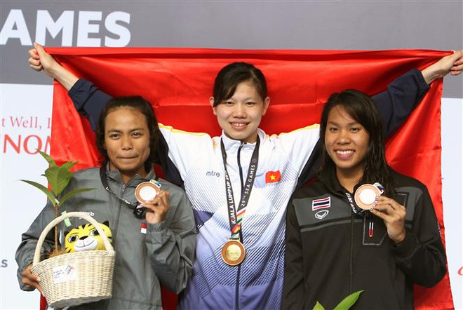 SEA Games 29: Vietnam’s swimmers grab one gold, two bronzes ảnh 1