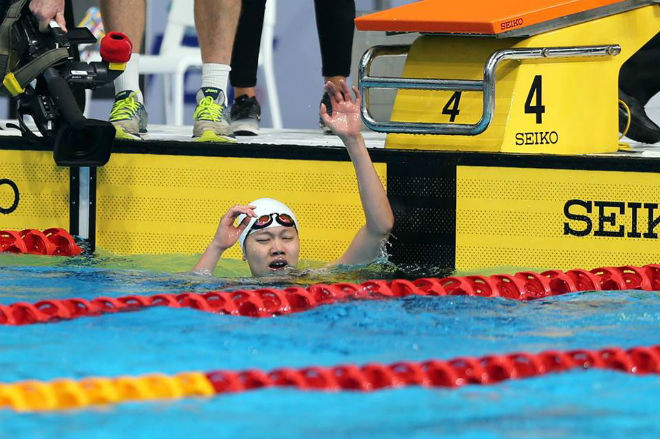 SEA Games 29: Swimmer Anh Vien grabs more gold for Vietnam ảnh 1