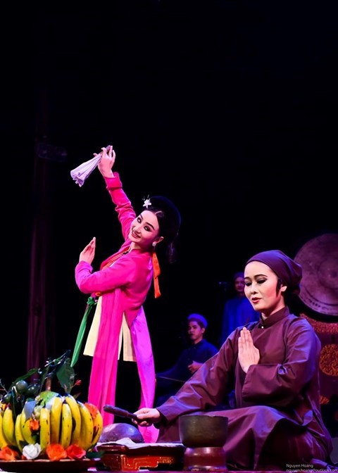 Traditional theatre’s performance marks World Reconciliation Day ảnh 1