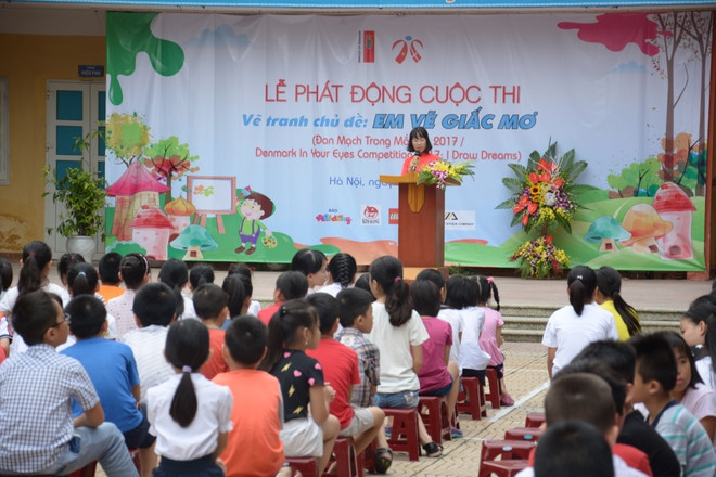 Painting contest promotes Vietnam-Denmark friendship ảnh 1