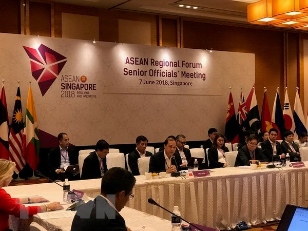 Officials of ASEAN, partner countries talk regional cooperation ảnh 1 Officials of ASEAN, partner countries talk regional cooperation ảnh 1