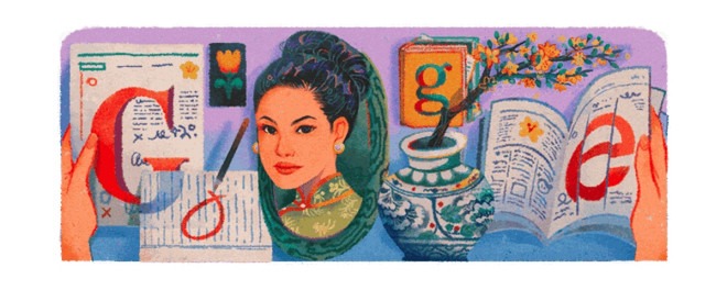 Google Doodle honours first female Vietnamese newspaper editor Suong Nguyet Anh ảnh 1 Google Doodle honours first female Vietnamese newspaper editor Suong Nguyet Anh ảnh 1
