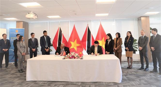 Vietnam, Trinidad and Tobago set up diplomatic ties ảnh 2 Vietnam, Trinidad and Tobago set up diplomatic ties ảnh 2