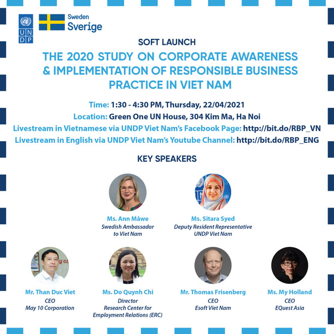 UNDP announces study on corporate awareness, responsible business practice in Vietnam ảnh 1