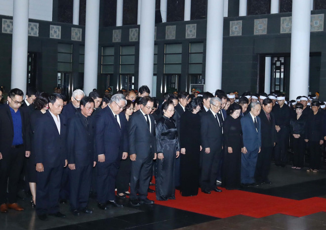 State funeral held for former President General Le Duc Anh ảnh 1 State funeral held for former President General Le Duc Anh ảnh 1