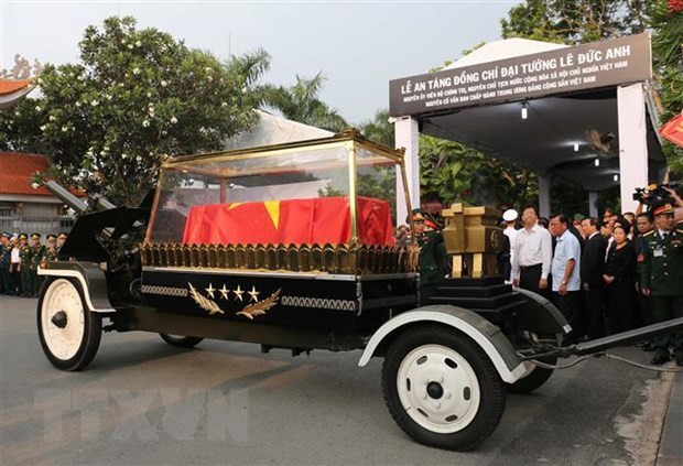 Former President Le Duc Anh remembered abroad ảnh 1