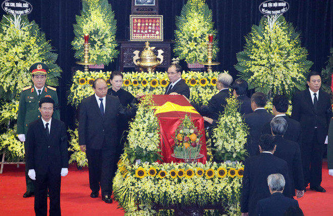 Memorial service held for former President Le Duc Anh ảnh 1
