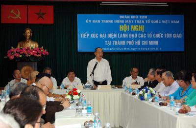 VFF leader solicits feedback on belief, religion bill ảnh 1 VFF leader solicits feedback on belief, religion bill ảnh 1