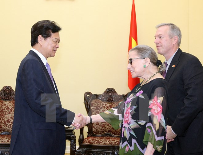 PM welcomes US Supreme Court Justice ảnh 1 PM welcomes US Supreme Court Justice ảnh 1