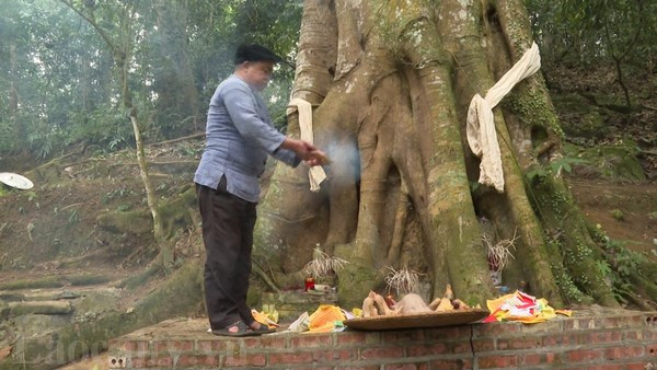 Unique forest god worship of Mong people in Si Ma Cai ảnh 1