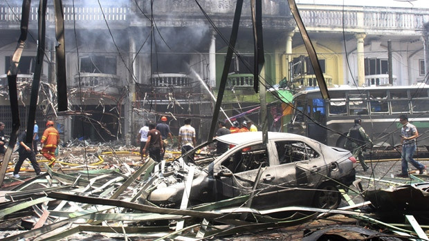 Car bomb attack in southern Thailand ảnh 1
