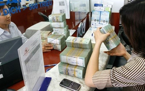 Reference exchange rate down 5 VND ảnh 1