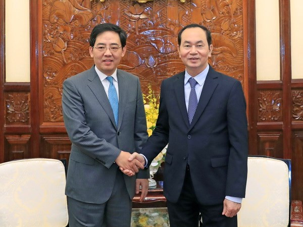 Chinese Ambassador says goodbye to State leader ảnh 1 Chinese Ambassador says goodbye to State leader ảnh 1