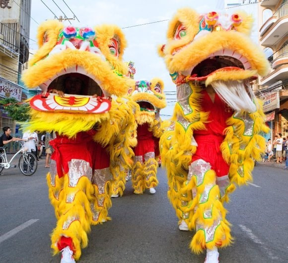 Can Tho: fourth national lion dragon dance champs opens ảnh 1